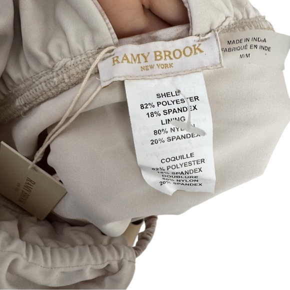 New! Ramy Brook Thorne Plunge Cut Out One Piece Swim Suit - Picture 6 of 8